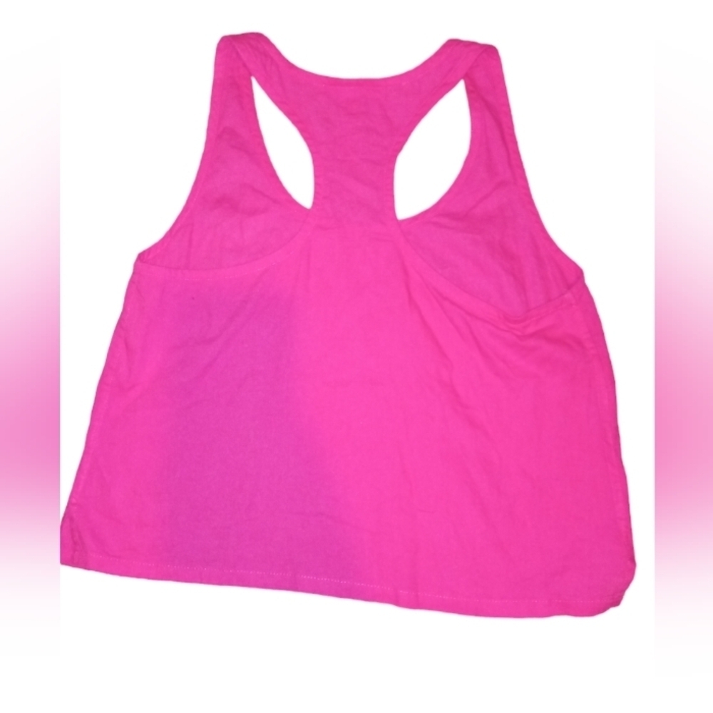 Pink Racerback Tank Top
